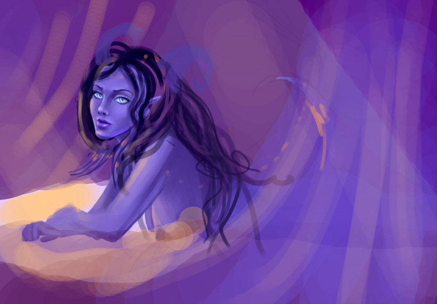 draenei female svelien tagme world_of_warcraft