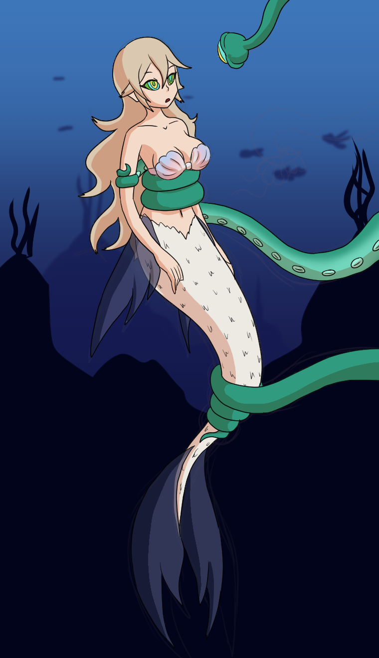 alternate_costume bikini breasts corrin_(fire_emblem) corrin_(fire_emblem)_(female) female femsub fire_emblem fire_emblem_cipher fire_emblem_fates hypnosis mermaid mermaid_tail mythkaz nintendo official_alternate_costume png shell_bikini swimsuit underwater