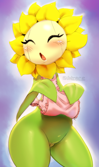 Flower Porn Anthro - sunflora