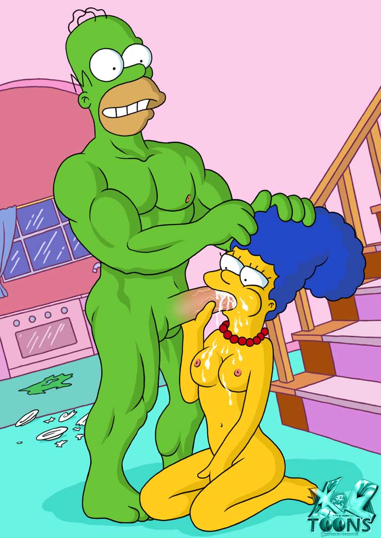 female homer_simpson human male marge_simpson marvel straight tagme the_simpsons xl-toons.com