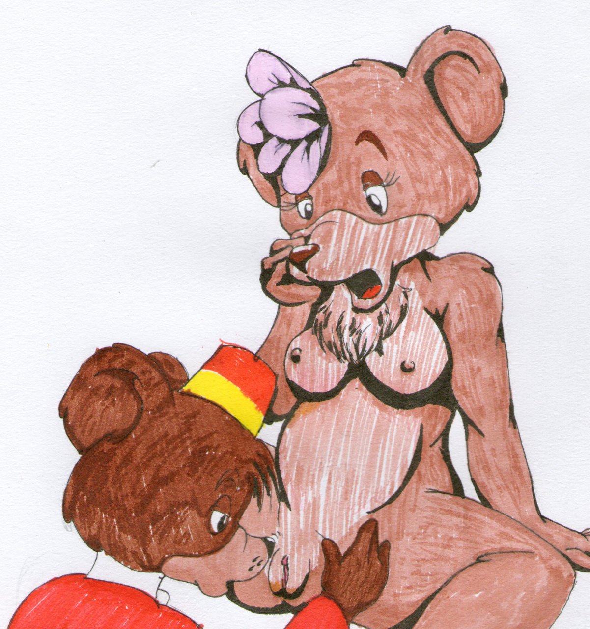 anthro bongo_(fun_and_fancy_free) disney e_e_obeso fun_and_fancy_free lulubelle nipples tagme