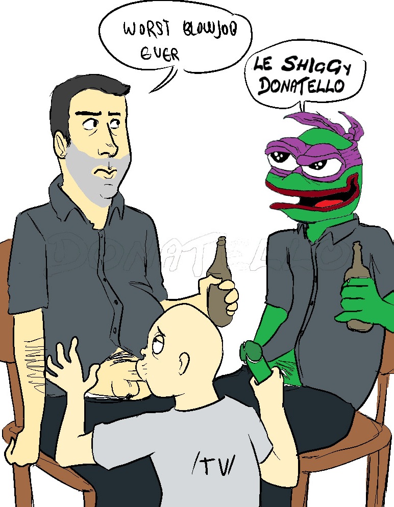 4chan donatello male_only mike_stoklasa pepe_the_frog redlettermedia teenage_mutant_ninja_turtles