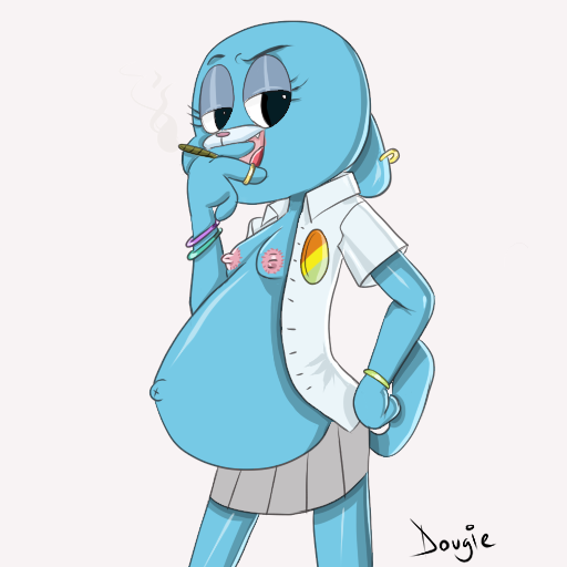 dougie nicole_watterson tagme the_amazing_world_of_gumball