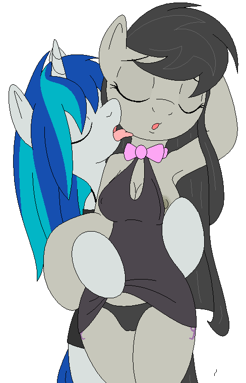 earth_pony equine female female_only friendship_is_magic fur multiple_females my_little_pony octavia_melody pony straight_hair tg-0 unicorn vinyl_scratch_(mlp) yuri