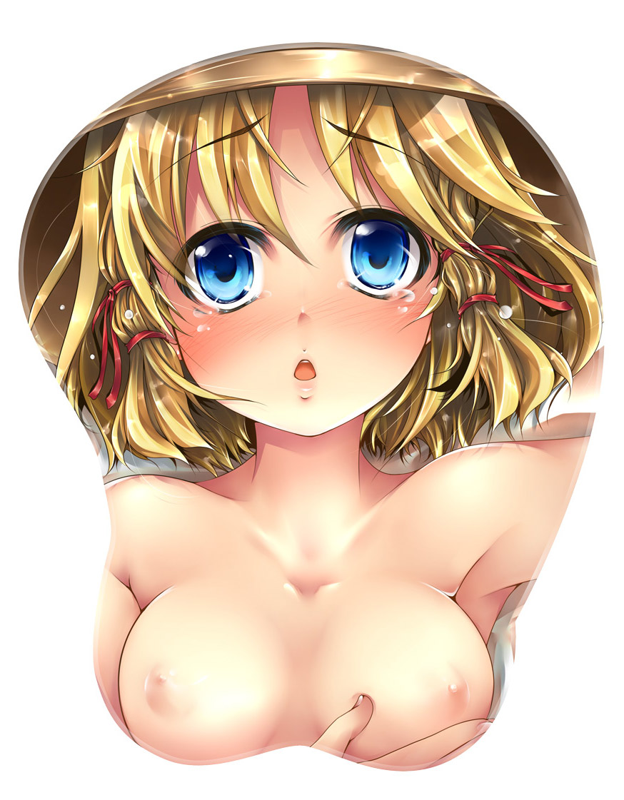 boob_mousepad breasts hiyoko_life mousepad oppai_mouse_pad serizawa_mutsuki suwako_moriya touhou