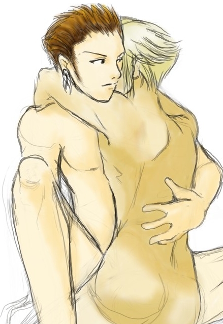 2boys anal ass balthier final_fantasy final_fantasy_xii gay male male_only multiple_boys nude sex tagme vaan