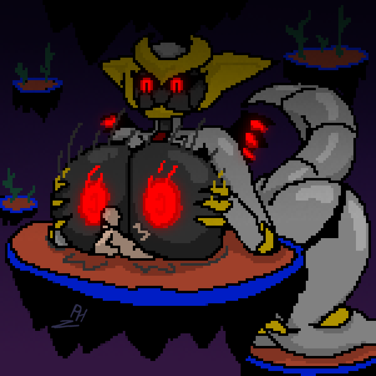 1:1 anthro ass big_breasts big_butt black_body breast_play breasts cleavage clothed clothing death_by_snu_snu death_stare distortion_world duo female floating_island game_freak generation_4_pokemon genitals giratina glowing glowing_eyes glowing_nipples grey_body huge_breasts human imminent_sex larger_female legendary_pokemon macro male male/female mammal nintendo nipples nude pixelh pokemon pokemon_(species) pussy sex size_difference smaller_male tail thick_thighs titjob under_boob