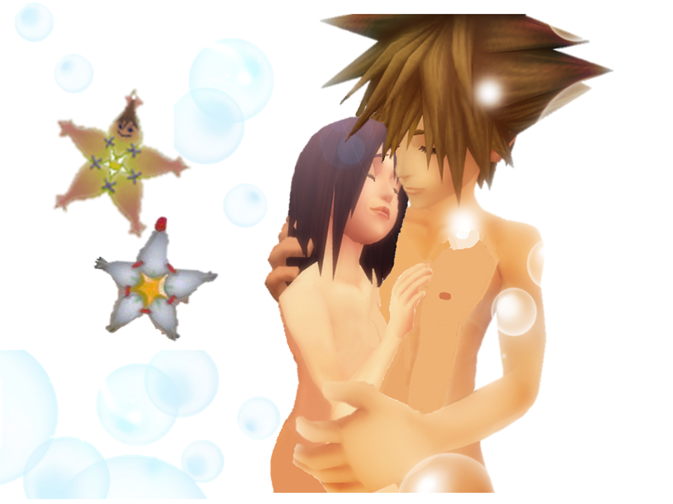 cccc disney kairi kingdom_hearts sora square_enix tagme