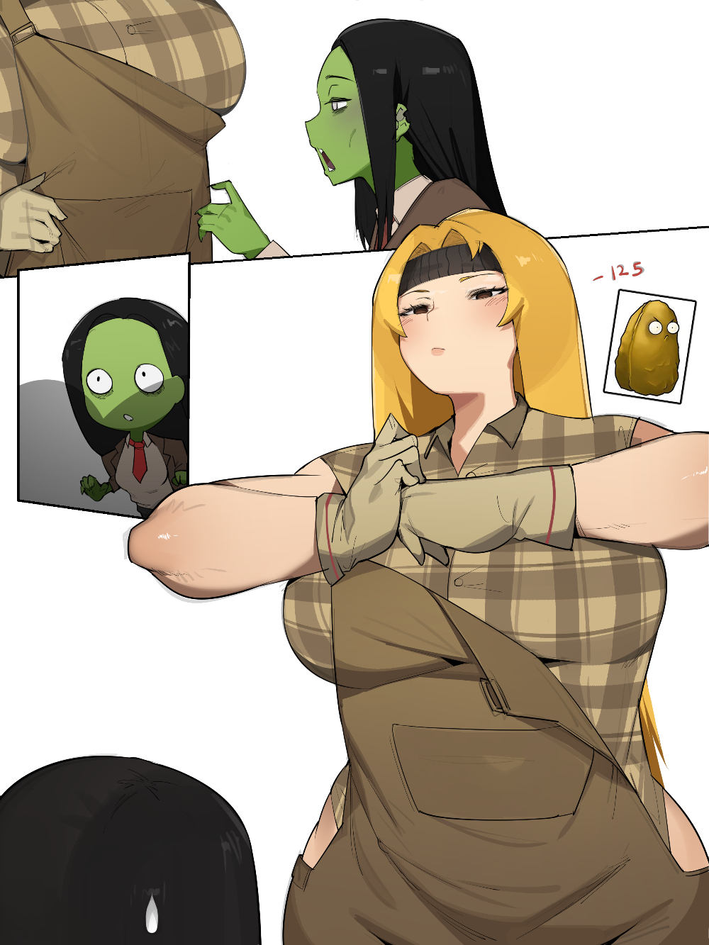 1girls, ass, breasts, curvy, droctojuice, electronic arts, female, human, humanized, plants vs zombies, plants vs. zombies, popcap, popcap games, pussy, tall-nut (pvz), undead, vagina, zombie, zombie (pvz), zombie girl