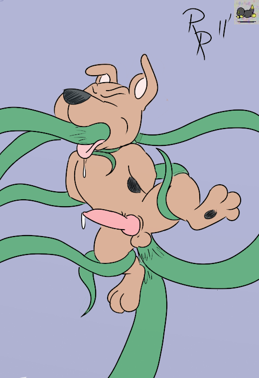 hanna-barbera male_only penis rape restrained scooby-doo scrappy-doo tagme testicles uncensored