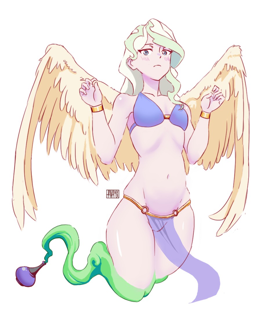 Diana Cavendish (Little Witch Academia) Rule 34 Image