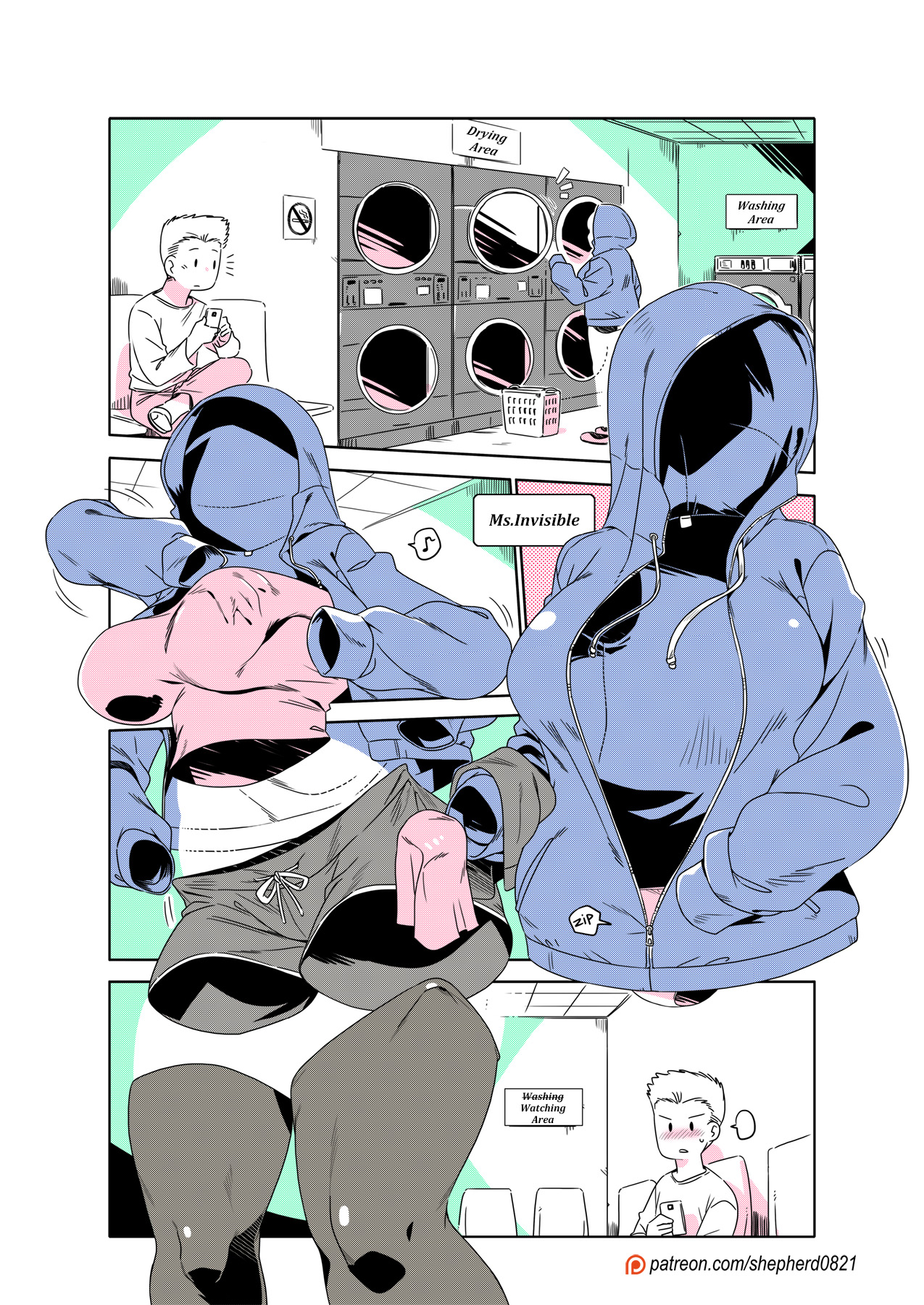 dressing, invisible, invisible girl, modern mogal, ms. invisible (modern mogal), shepherd0821