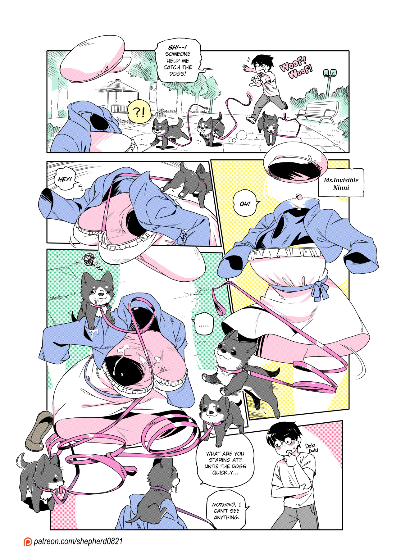 comic, humor, invisible, invisible girl, modern mogal, ms. invisible (modern mogal), shepherd0821, tagme