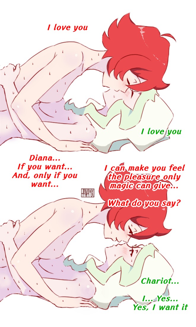 Diana Cavendish (Little Witch Academia) Rule 34 Image