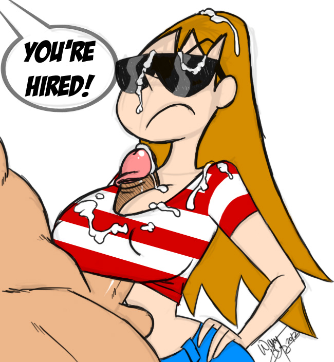 1boy 1girls aeolus06 alternate_breast_size big_breasts breasts cartoon_network cum cum_between_breasts cum_on_eyewear cum_on_face cum_on_glasses cum_on_shades cum_on_sunglasses dee_dee_replacement dexter's_laboratory ejaculation_between_breasts female huge_breasts large_breasts male paizuri paizuri_under_clothes partial_male penis shades straight sunglasses tinted_eyewear