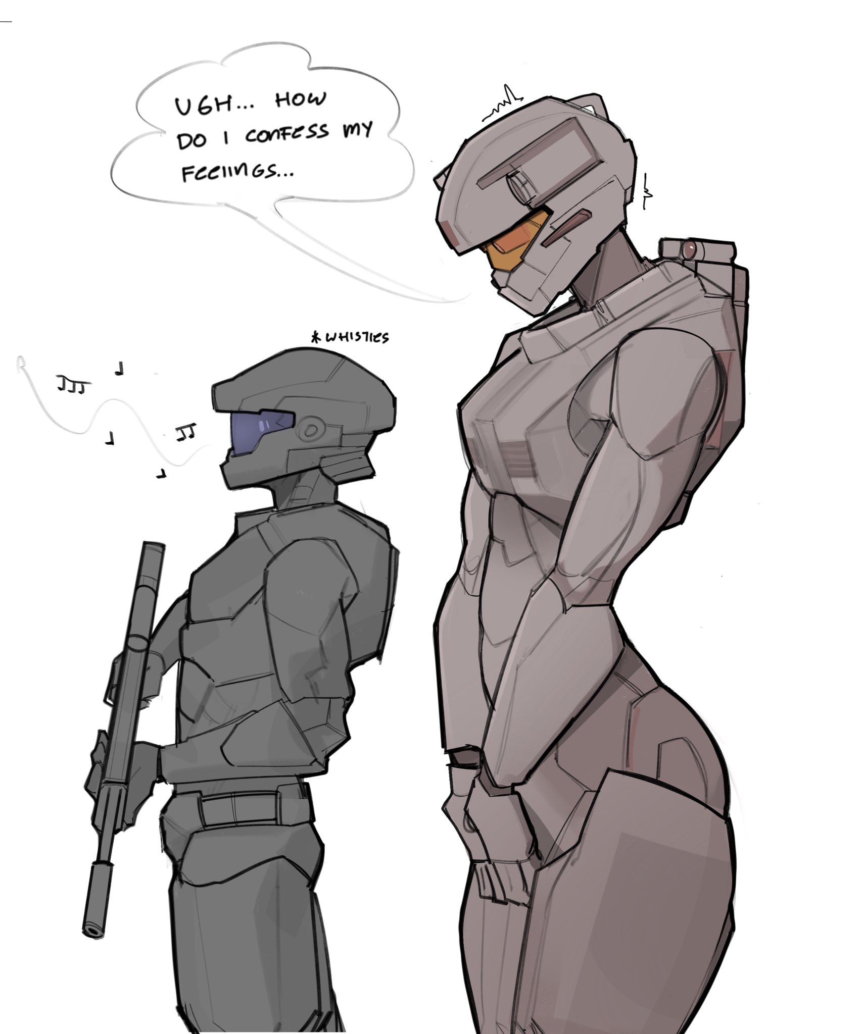 breasts, female, female spartan (halo), halo, halo (series), larger female, linda-058, shy, spartan (halo), spl4ts, tagme, unsc marine