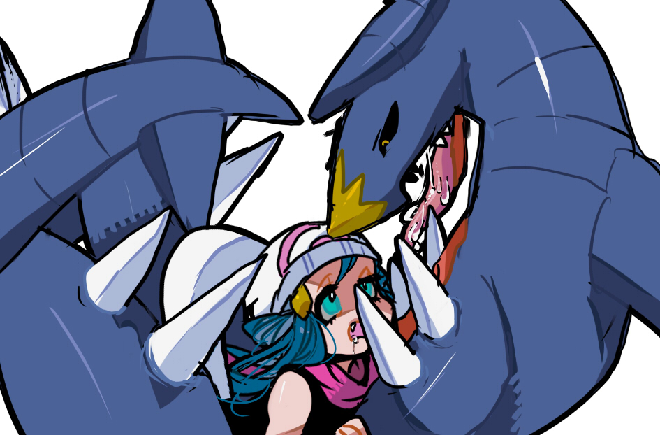 1girls ambiguous_gender ambiguousdom dawn_(pokemon) dracophilia dragon drool female female/ambiguous femsub garchomp pokemon pokemon_(species) pokemon_on_female rape tongue tori_(tt7) zoophilia