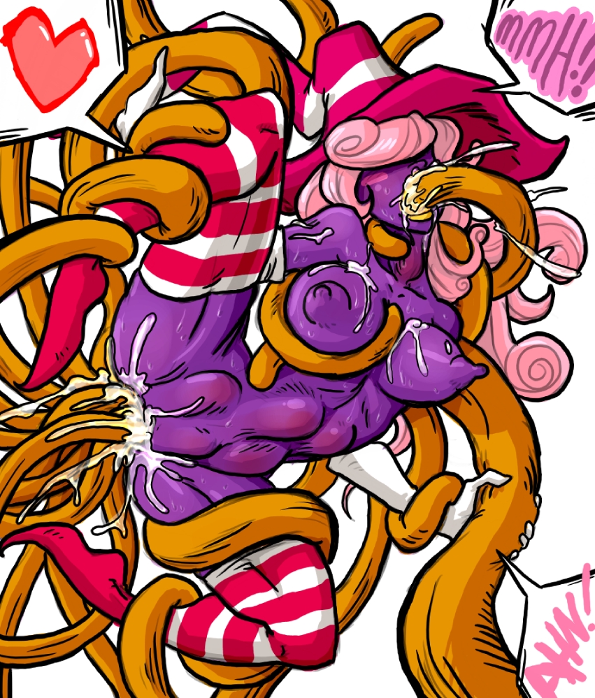 1girls 2d anal blush female hat heart humanoid mario_(series) nintendo paper_mario paper_mario:_the_thousand-year_door penetration pink_hair purple-skinned_female purple_skin rape shadow_siren smooth_skin sparrow_(artist) spitroast stomach_bulge striped_thighhighs tentacle tentacle_rape thighhighs triple_penetration vaginal_penetration vivian_(paper_mario)