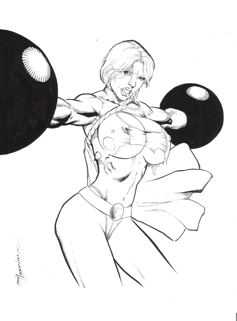 alternate_costume amorim captured_superheroine dc defeated_superheroine drawing enslaved_superheroine helpless_superheroine power_girl tagme thong torn_costume