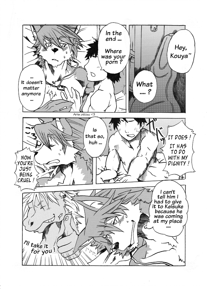 comic hiroyuki_nishimura keisuke_hirama kouya_aotsuki male_only morenatsu