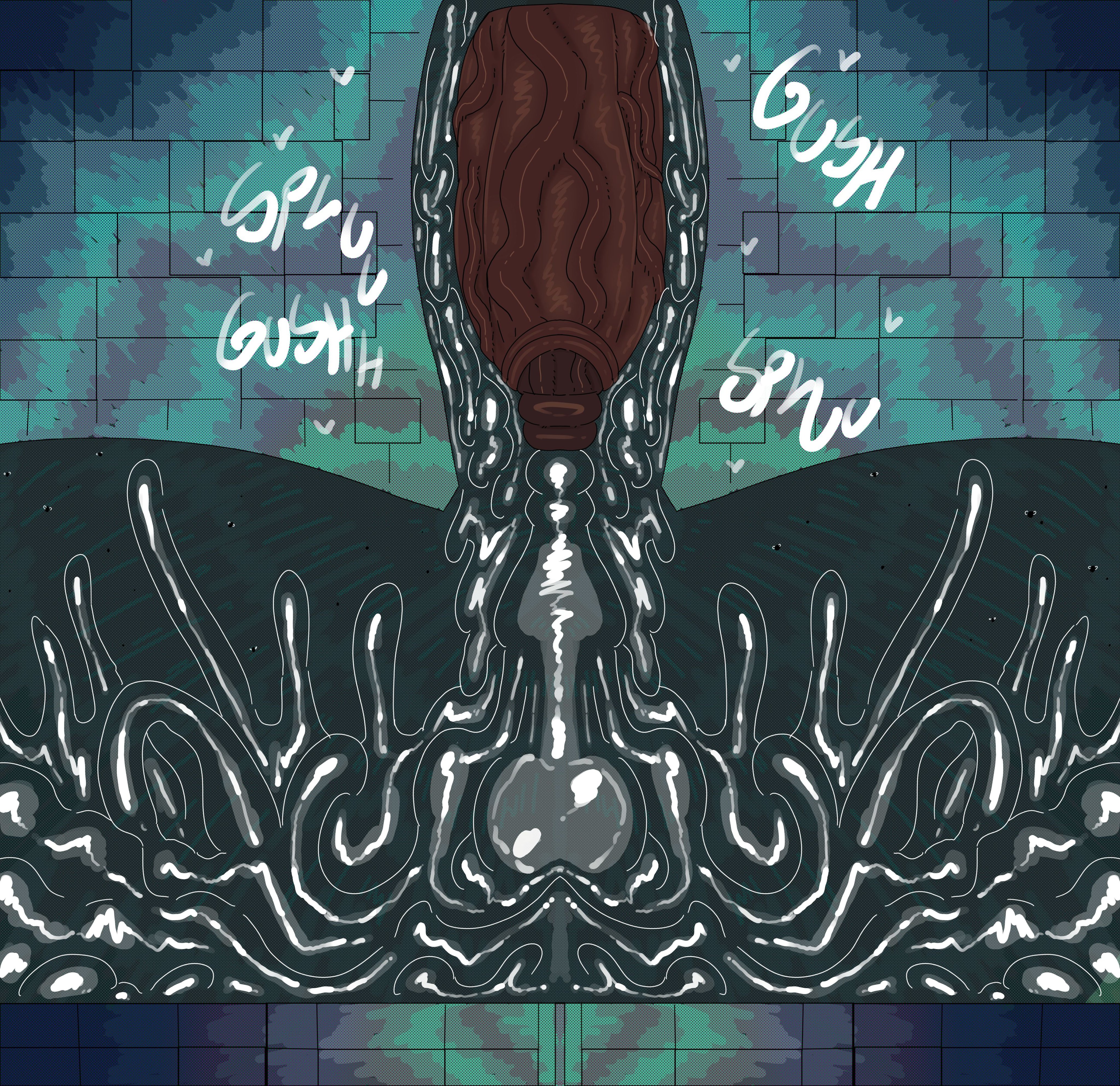 big veins, clouds, dark-skinned male, femboy, fly, hair, hairy penis, humanoid, hyper balls, hyper penis, hyper throb, leaking cum, male, manhole, meat wall (body type), miffy (slinkmayker), penis bigger than body, precum, precum everywhere, pulsating cock, sewer, slinkmayker, smelly, smelly cock, smoke, smoking, solo, stinky penis, sweating, text, throbbing balls, throbbing penis, veiny, veiny balls, veiny penis, wet dream