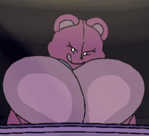 1girls, animated, ass, bear ears, bear girl, bear tail, big ass, blue bow, bow, breasts, breasts against glass, breasts bigger than head, breasts bigger than torso, completely nude, distraction, dot eyes, female, female only, furry, grabbing own breast, gremlingrounded, horny, horny female, huge ass, hungry eyes, hyper breasts, indoors, living plushie, living sex doll, living teddy bear, looking at viewer, looping animation, lovedoll toy factory, massive ass, massive breasts, nippleless, no humans, no nipples, nude, nude female, pink body, pink fur, plushie, seduction, seductive, seductive look, seductive pose, seductive smile, sex doll, shaking breasts, simple eyes, simple face, solo, solo female, standing, tagme, tail, teasing, teasing viewer, teddi (gremlingrounded), teddy bear, thick thighs, wobbling breasts
