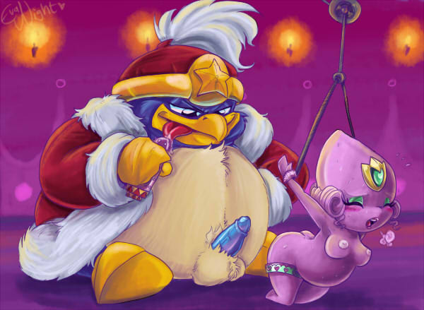 evanight king_dedede kirby_(series) princess_rona tagme