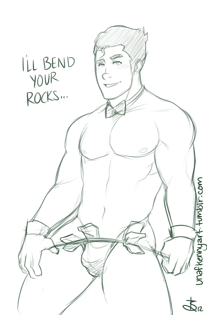 1boy avatar_legends bolin english_text male male_only smooth_skin text the_legend_of_korra thong thong_only thong_pull unafkennyart underwear