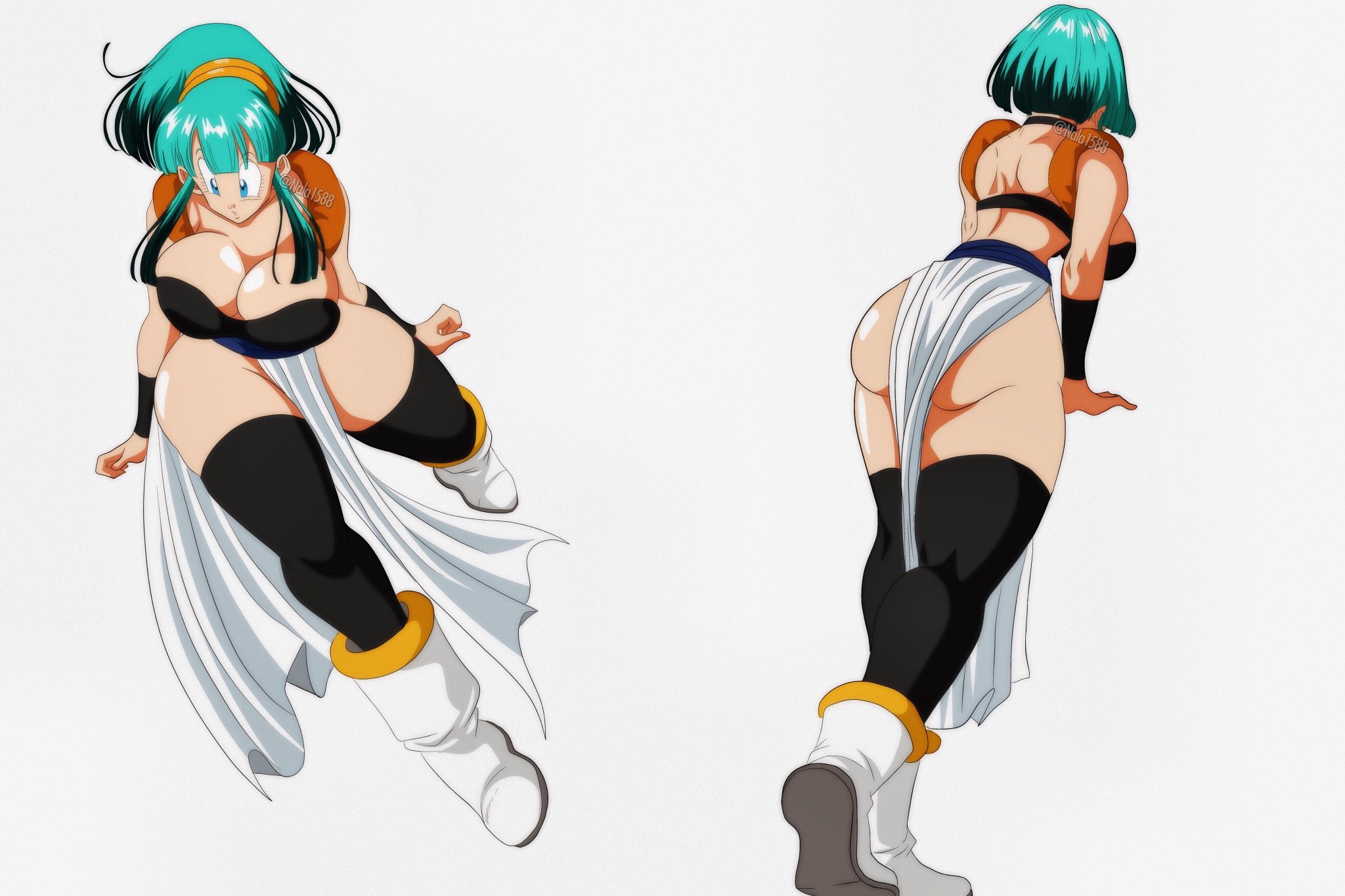 ass, big ass, big breasts, big butt, breasts, bulchi, dragon ball, female, nala1588