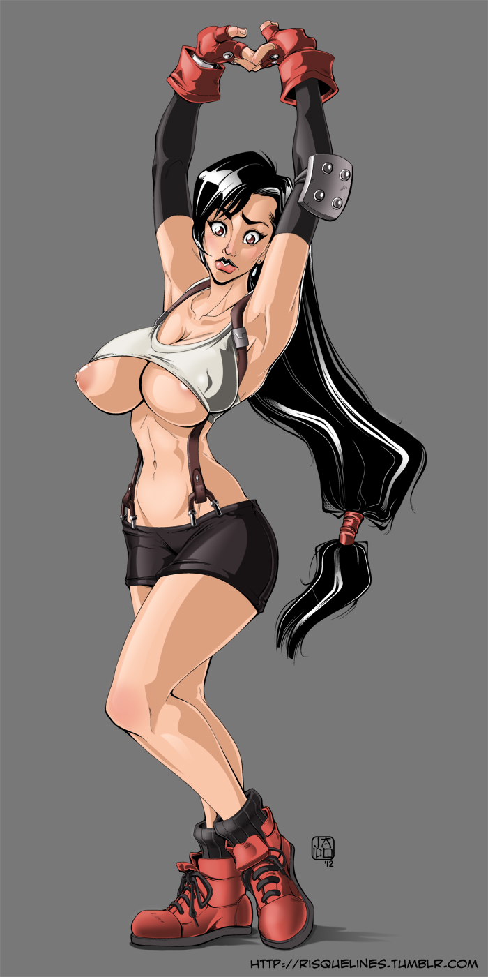 female female_only final_fantasy final_fantasy_vii flashspot human solo tifa_lockhart