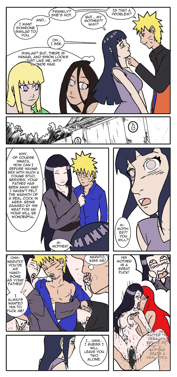 1boy 2girls clothing comic daughters_boyfriend daughters_husband dildo female girlfriend girlfriends_mother hinata's_mother human husband_and_wife hyuuga_hanabi hyuuga_hinata kissing mattwilson83 milf mother-in-law mother_and_daughter naruto naruto_shippuden oyakodon shion shion_(naruto) son-in-law swingers uzumaki_kushina uzumaki_naruto wife wifes_mother