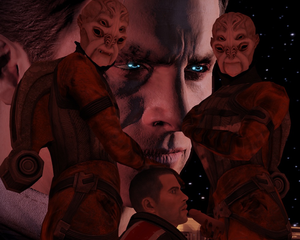 3d 3d_(artwork) batarian buttarian commander_shepard gay illusive_man male_only mass_effect tagme