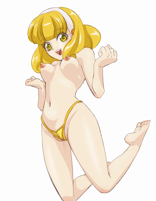 mozu pretty_cure small_breasts smile_precure swimsuit tagme yayoi_kise