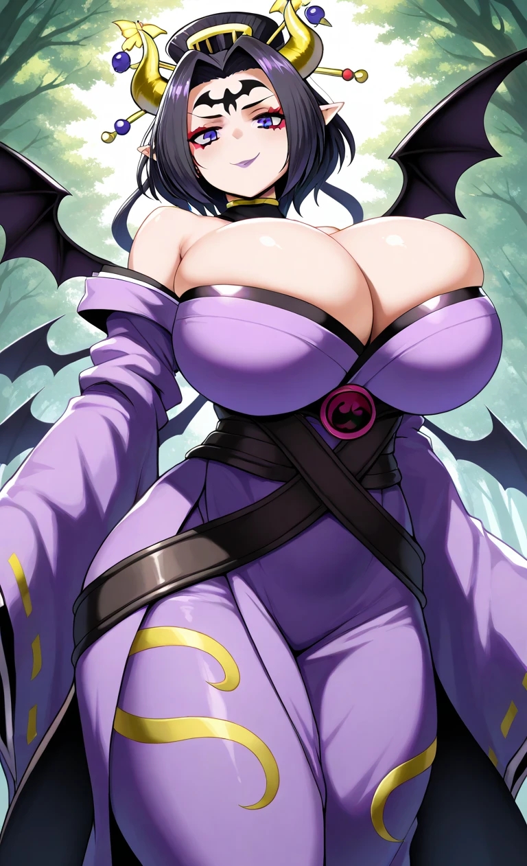 1girls ai_assisted ai_generated big_ass big_breasts black_hair breasts_bigger_than_head clothed clothing curvaceous curves curvy curvy_body curvy_female curvy_figure curvy_hips digimon digimon_(species) emale enormous_breasts ftggtgg gigantic_breasts horn horns huge_ass huge_breasts kimono large_ass large_breasts lilithmon massive_breasts request requested solo solo_female solo_focus tail thick_ass thick_thighs thighs voluptuous voluptuous_female wings