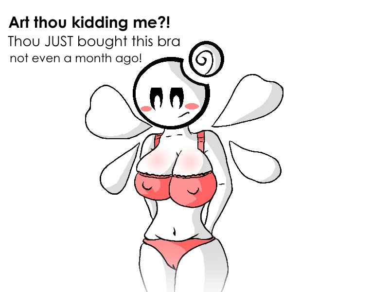 annoyed bra breasts frustrated luvbi mario_(series) nimbi nintendo panties paper_mario sirserial super_paper_mario wings