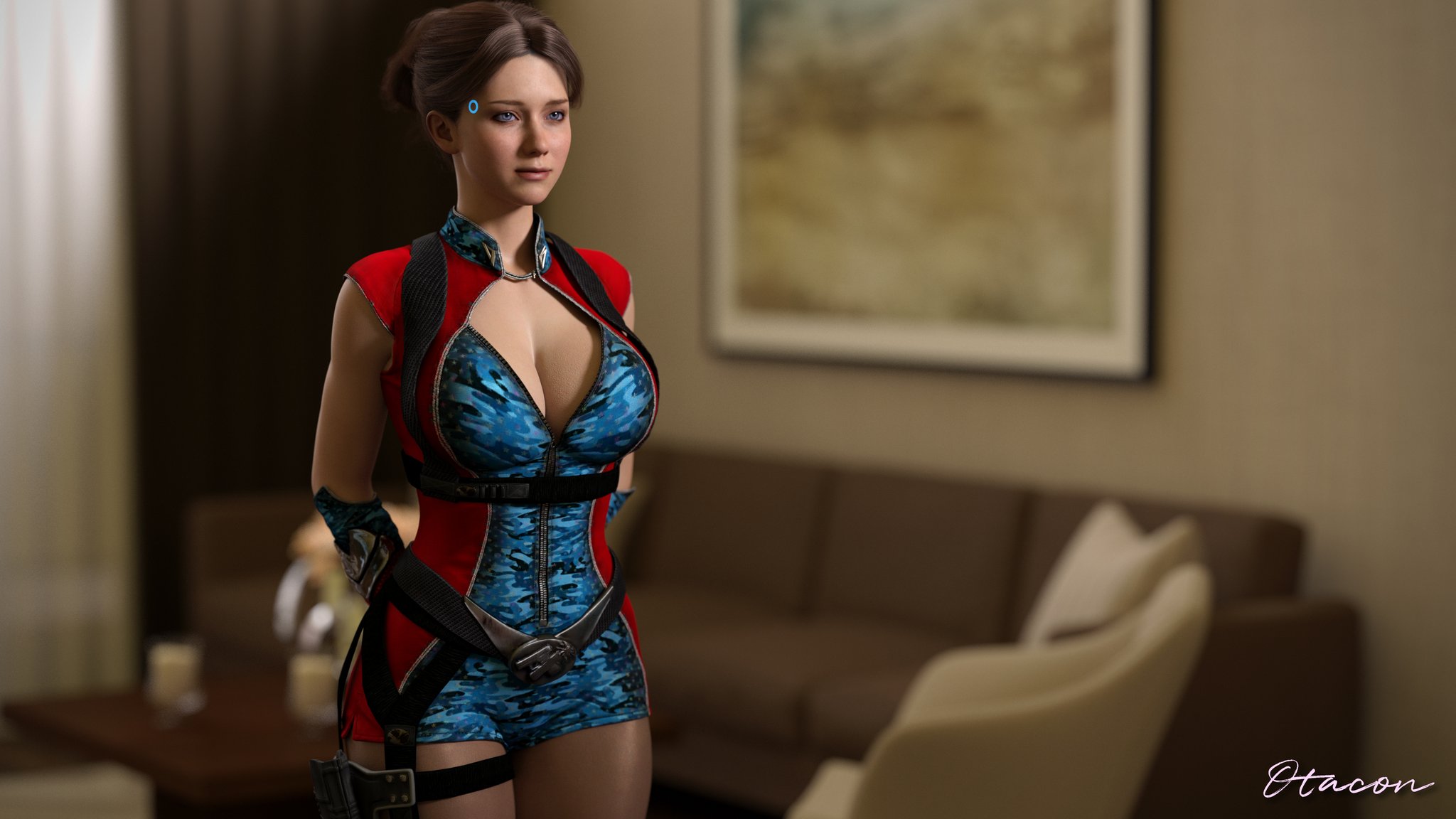 1girls, 3d, android, android girl, ass, big ass, big breasts, breasts, bust, busty, chest, crossover, curvaceous, curvy, curvy figure, detroit: become human, female, female focus, female only, firecracker (the boys), kara (detroit: become human), light skin, light-skinned female, robot girl, the boys
