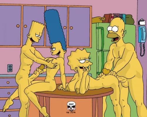 2boys 2girls age_difference all_fours bart_simpson bent_over doggy_style family father_and_daughter female foursome from_behind groupsex harem homer_simpson human imminent_sex incest lisa_simpson male marge_simpson mother_and_daughter mother_and_son straight swingers the_fear the_simpsons