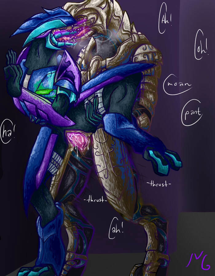 2d against_wall alien arbiter arbiter_(halo) blush bodily_fluids clitoris cum cum_in_pussy cum_inside duo elite_(halo) fan_character female female_penetrated female_sangheili french_kiss french_kissing genital_fluids genitals halo_(series) humanoid kissing love male male_penetrating male_sangheili_(halo) microsoft muscular muscular_female muscular_male penetration penis pussy raised_leg romantic romantic_ambiance romantic_couple sangheili snowy18 straight thel_vadamee vaginal vaginal_penetration video_games virgin xbox_game_studios