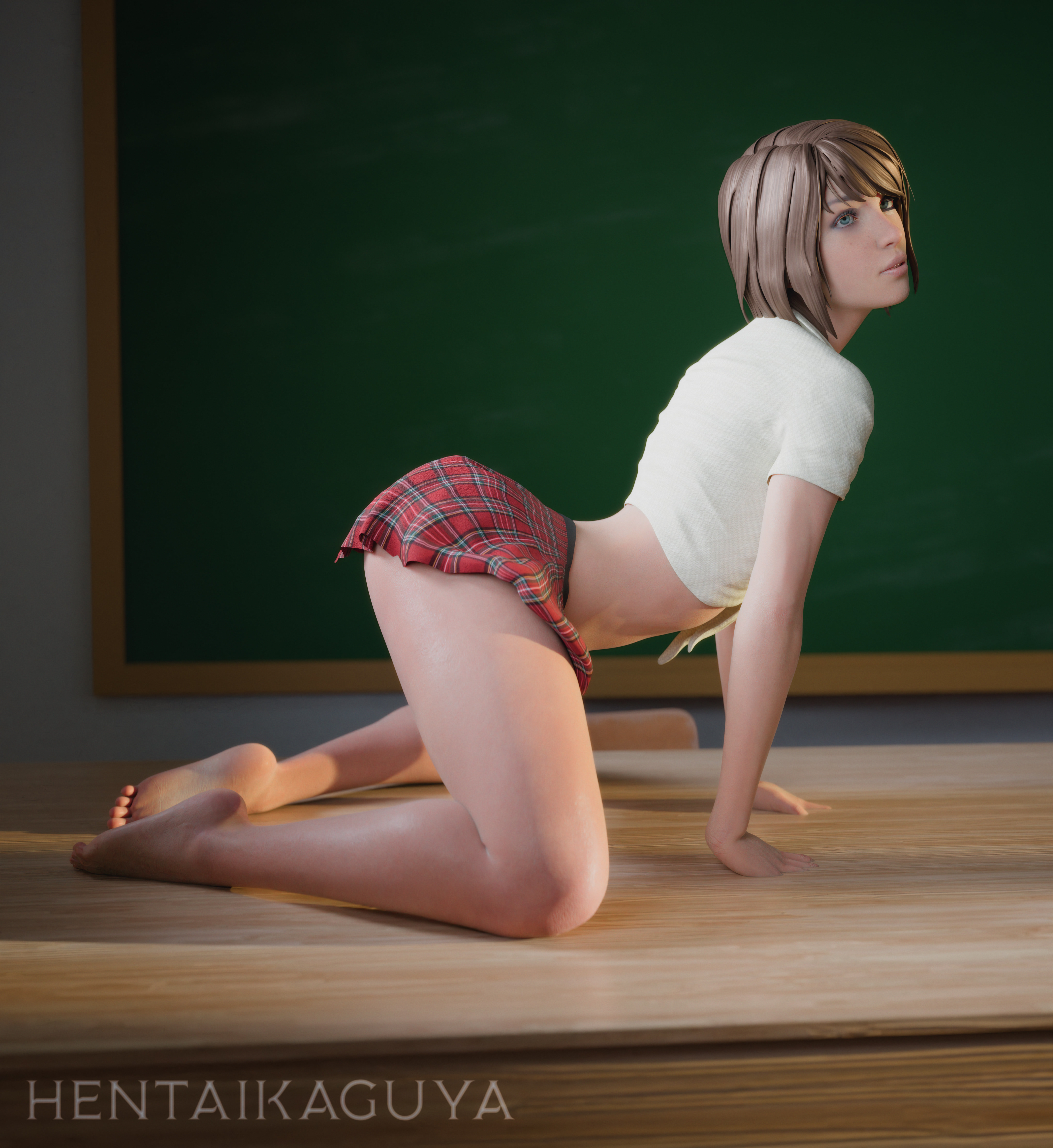 brunette, female, female focus, focus on female, hentaikaguya, high school, high school student, human, life is strange, max caulfield, presenting, school, school uniform, student, teen, teen female, teen girl, teenage female, teenage girl, teenager