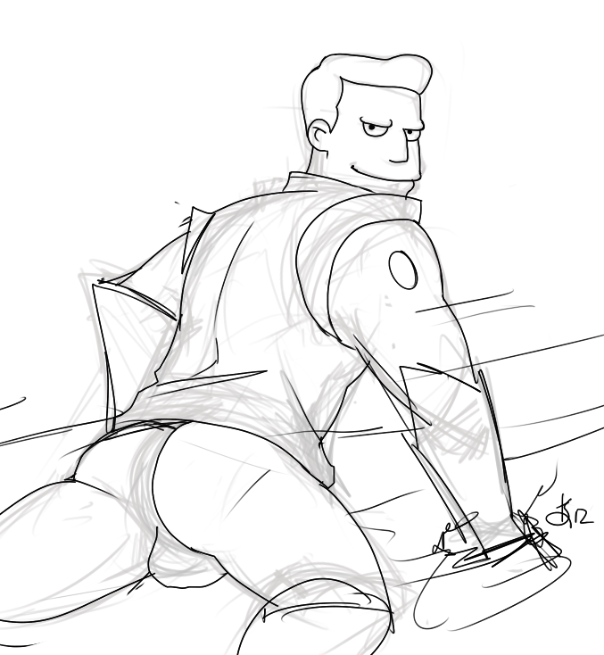 futurama male_only tagme zapp_brannigan