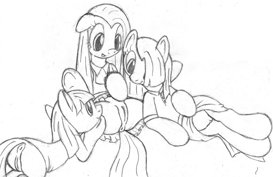 friendship_is_magic limestone_pie marble_pie my_little_pony pinkamena_(mlp) pinkie_pie_(mlp) straight_hair tg-0 yuri