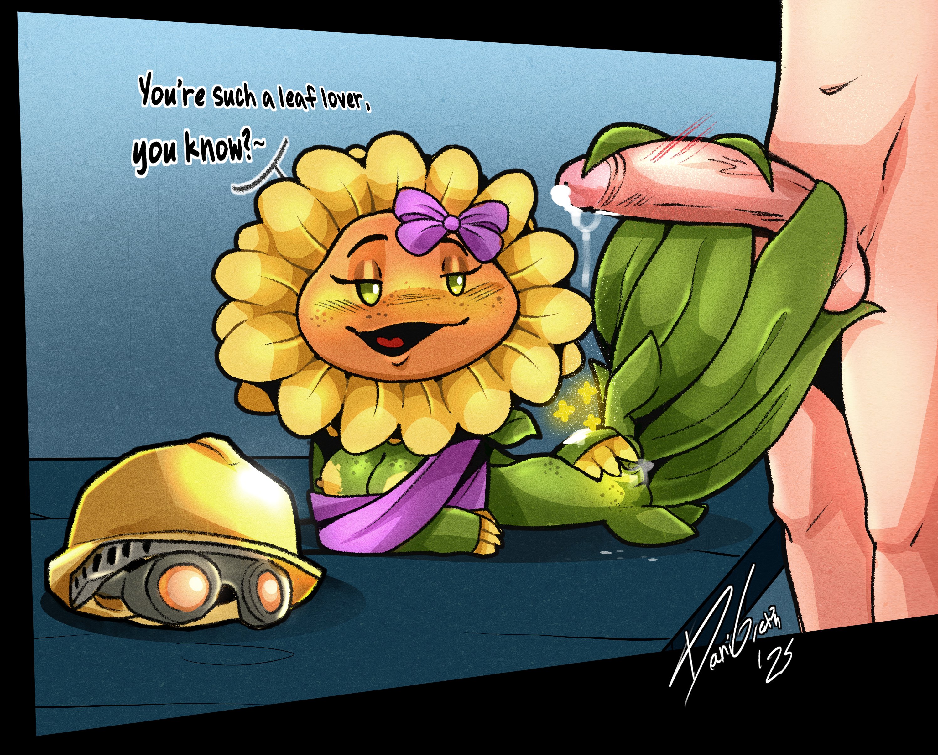1girls, anthro, anthrofied, ass, breasts, busty fauna, danigrex2n, engineer (team fortress 2), female, flora fauna, footjob, forced, plant, plant girl, plant humanoid, plantie, plants vs zombies, plants vs. zombies, popcap games, pussy, reverse rape, straight, sunflower (pvz), team fortress 2, tentacle, tentacle rape