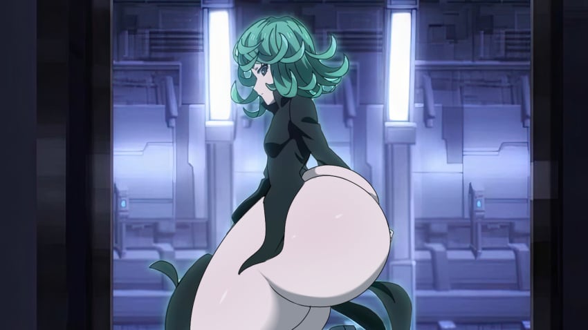 dumptruck_ass edit edited_official_artwork edited_screencap huge_ass one-punch_man tatsumaki useless_clothing