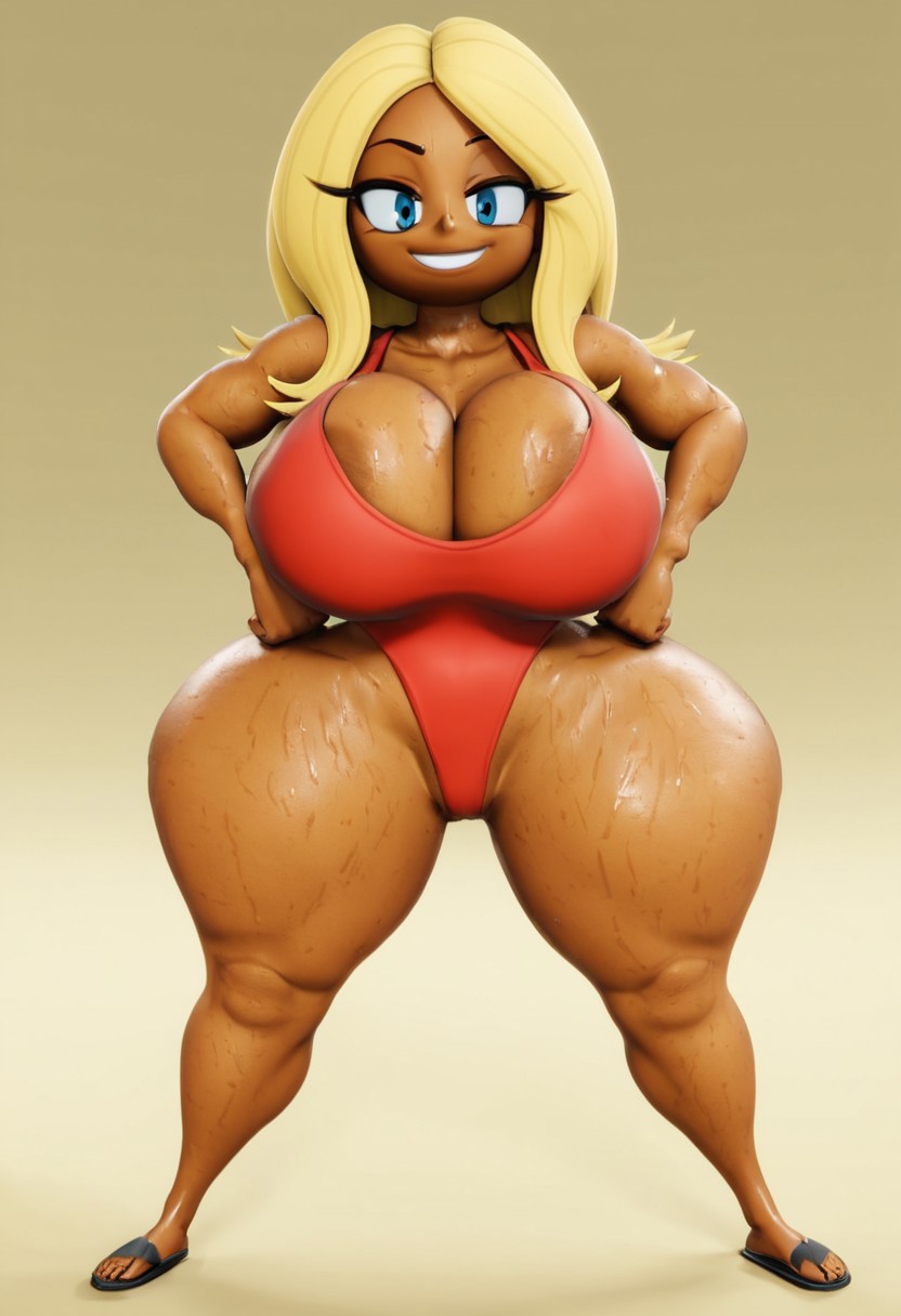 1girls 3d 3d_model ai ai_generated big_ass big_breasts big_butt blonde_hair female female_only huge_ass huge_butt kick_buttowski kick_buttowski:_suburban_daredevil lifeguard shannon_(kick_buttowski) simple_background solo solo_female tagme tan_body tan_skin thicc thick_ass thick_thighs voluptuous voluptuous_female vulkyasha_(style)