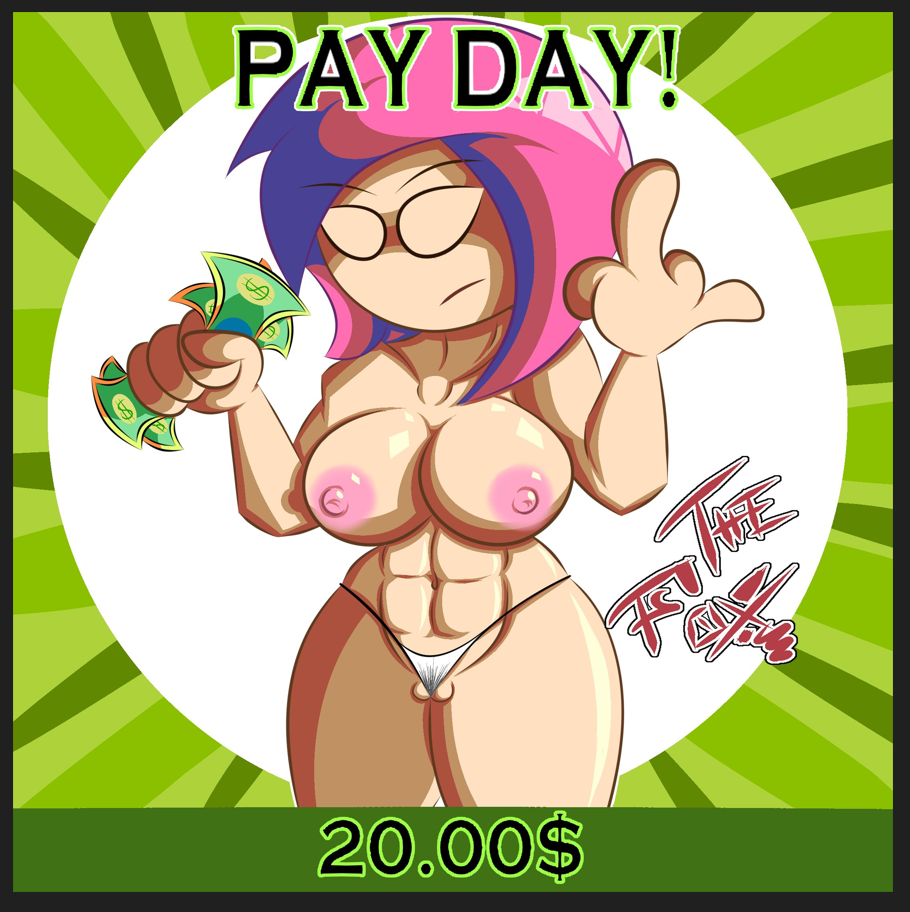 1girls artist_name big_breasts character_(papa_louie) female flipline_studios goth goth_girl nude nude_female papa_louie video_games weaglara