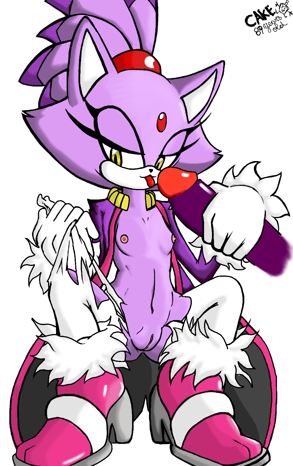 1boy 1girls anthro blaze_the_cat breasts cat clothing darth_dickingson disembodied_penis feline female flat_chest fur furry handjob high_heels licking male mammal open_clothes open_shirt penis pink_high_heels purple_fur purple_penis pussy sega shirt simple_background small_breasts sonic_(series) straight tongue torn_clothing undressing white_background yellow_eyes