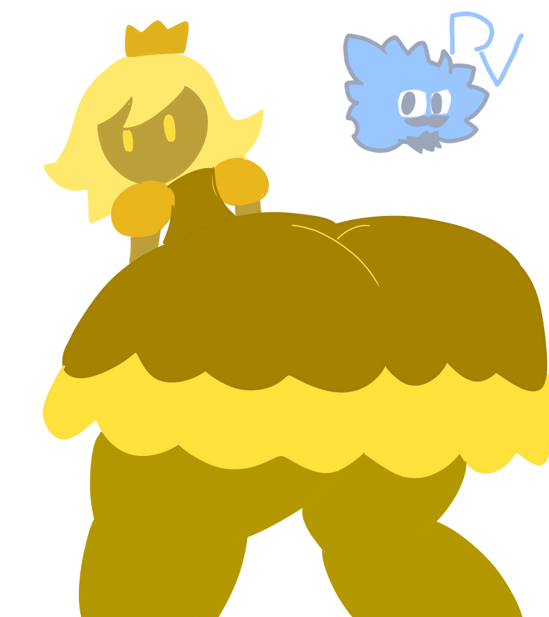 1girls ass ass ass_focus big_ass big_butt blonde_female blonde_hair blonde_hair butt_crack clothing crown denverviews female five_nights_at_freddy's five_nights_at_freddy's:_security_breach fnaf huge_ass huge_butt looking_back no_mouth no_pants princess princess_quest_(fnaf) skirt thick_butt thick_thighs thighs yellow_body yellow_dress yellow_eyes yellow_hair yellow_skin