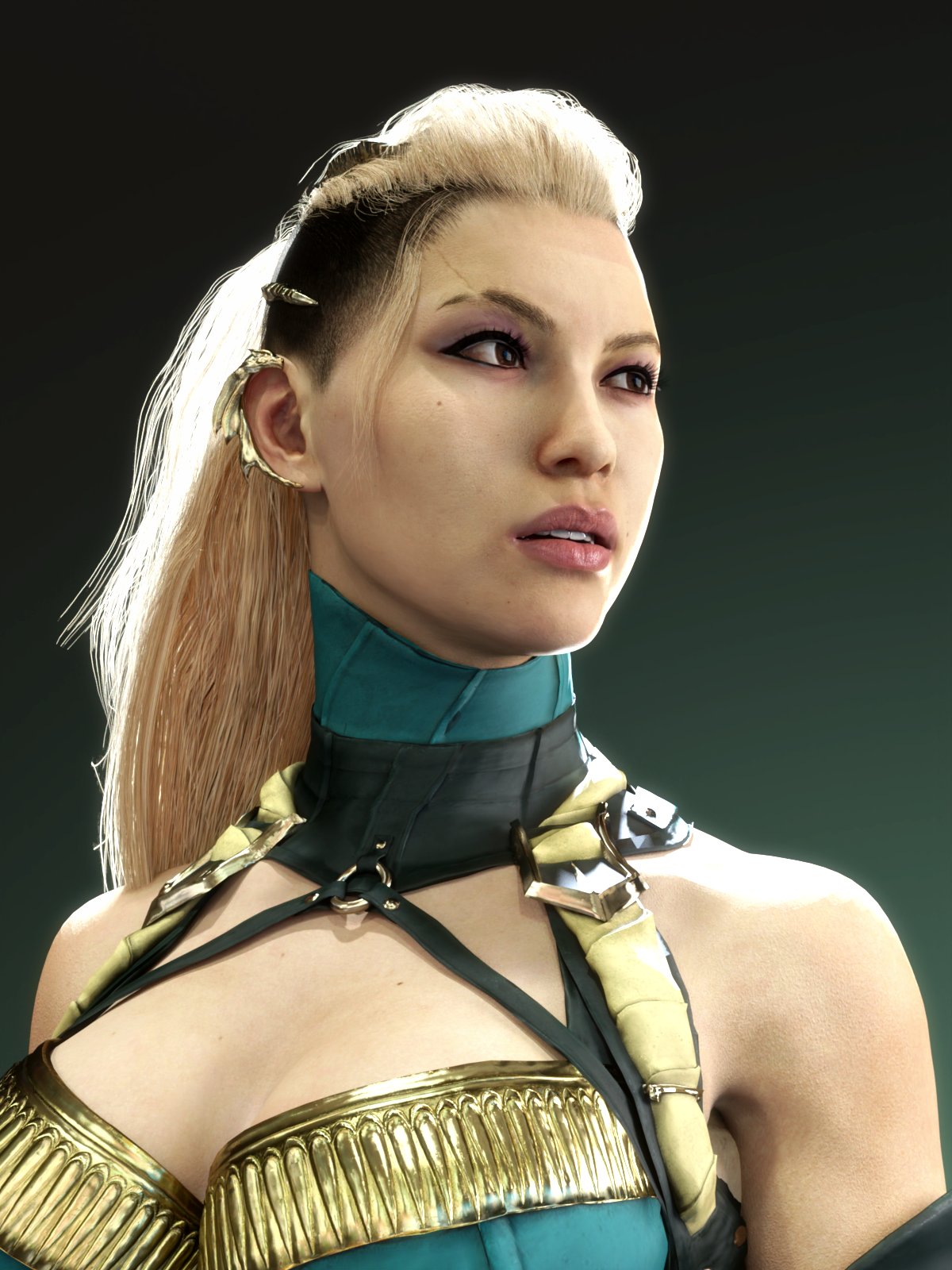 1girls 3d female light-skinned_female light_skin midway mileena mortal_kombat mortal_kombat_1_(2023) netherrealm_studios word2