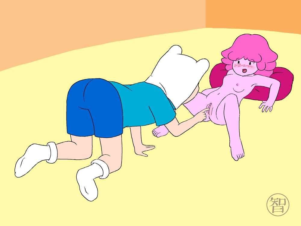 1boy 1girls adventure_time coldfusion female fingering finn_the_human human male princess_bubblegum princess_bubblegum_young tagme young young_princess_bubblegum