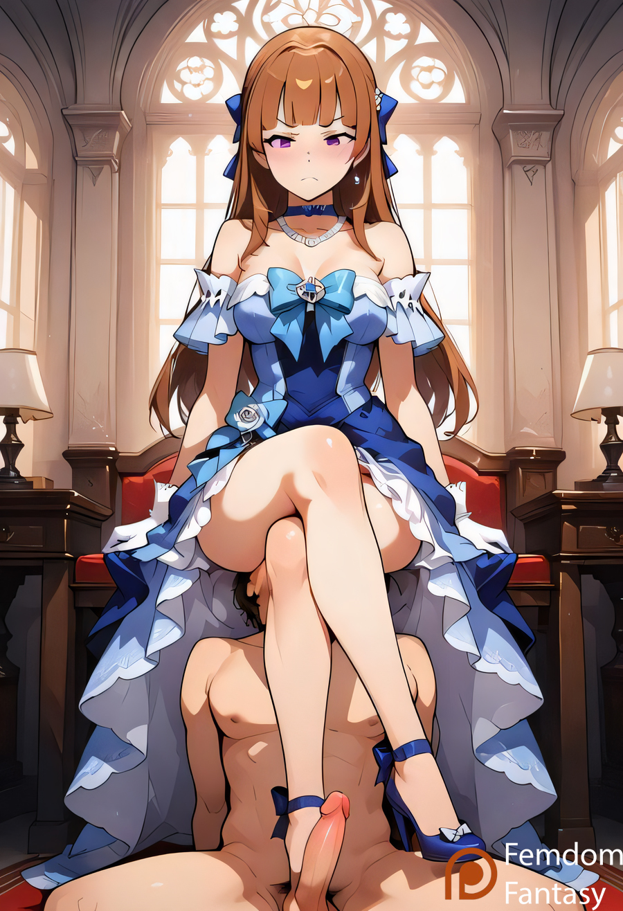 1boy, 1girl1boy, 1girls, ai generated, between legs, cock between legs, cunnilingus, dominant, dominant female, domination, face fucking, facesitting, female, female domination, femdom, femdomfantasyai, forced, highres, human, male, malesub, oral, original character, queen, ruined orgasm, sex, sitting, sitting on person, skirt, submissive male, torture